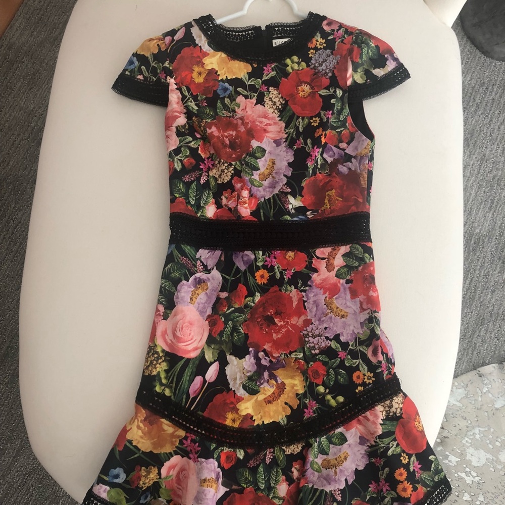 Alice and Olivia Floral Dress